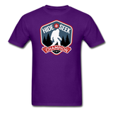 Hide and Skke Champion - Unisex Classic T-Shirt - purple