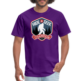 Hide and Skke Champion - Unisex Classic T-Shirt - purple