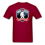 Hide and Skke Champion - Unisex Classic T-Shirt - dark red