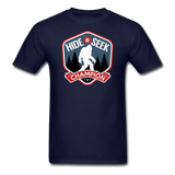 Hide and Skke Champion - Unisex Classic T-Shirt - navy