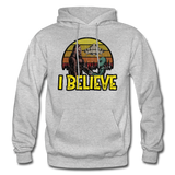 I Believe - Gildan Heavy Blend Adult Hoodie - heather gray