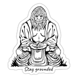 Bigfoot Buddha - Sticker - white matte