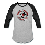 Zombie Outbreak Response Team - Baseball T-Shirt - heather gray/black