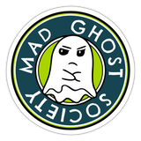 Mad Ghost Society - Sticker - white matte