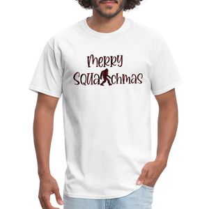 Merry Squatchmas - Unisex Classic T-Shirt - white