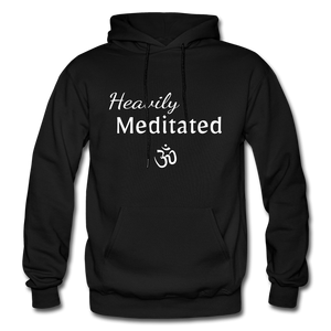 Heavily Meditated - Gildan Heavy Blend Adult Hoodie - charcoal grey