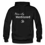 Heavily Meditated - Gildan Heavy Blend Adult Hoodie - black