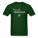 Heavily Meditated - Unisex Classic T-Shirt - forest green