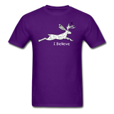 Jackalope, I Believe - Unisex Classic T-Shirt - purple