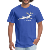 Jackalope, I Believe - Unisex Classic T-Shirt - royal blue