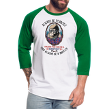 Bigfoot, Always be yourself - Baseball T-Shirt - white/kelly green