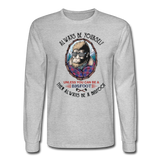 Bigfoot, Always be yourself - Men's Long Sleeve T-Shirt - heather gray