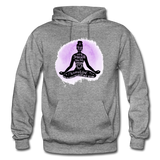 By being yourself - Gildan Heavy Blend Adult Hoodie - graphite heather