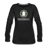 Paranormaholic - Women's Premium Long Sleeve T-Shirt - black