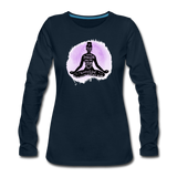 By being yourself - Women's Premium Long Sleeve T-Shirt - deep navy