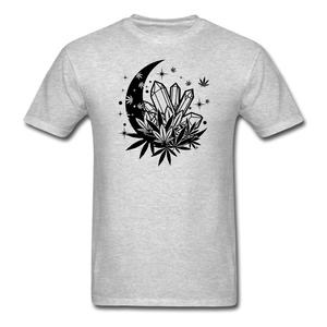 Weed and Crystals - Unisex Classic T-Shirt - heather gray