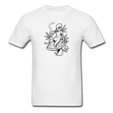 Alien, weed, shroom - Unisex Classic T-Shirt - white