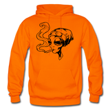 Alien smoking weed - Gildan Heavy Blend Adult Hoodie - orange