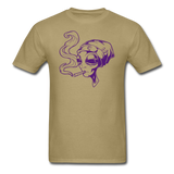 Alien smoking weed - Unisex Classic T-Shirt - khaki