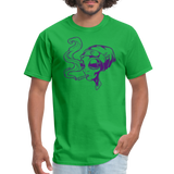 Alien smoking weed - Unisex Classic T-Shirt - bright green