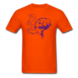 Alien smoking weed - Unisex Classic T-Shirt - orange