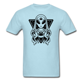 Alien, weed, crystal ball - Unisex Classic T-Shirt - powder blue