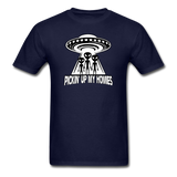 Aliens, picking up my homies - Unisex Classic T-Shirt - navy
