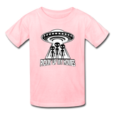 Aliens, picking up my homies - Kids' T-Shirt - pink