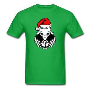 Christmas alien - Unisex Classic T-Shirt - bright green