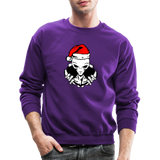 Christmas alien - Unisex Crewneck Sweatshirt - purple