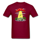 Alien abduction - Unisex Classic T-Shirt - burgundy