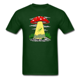 Alien abduction - Unisex Classic T-Shirt - forest green