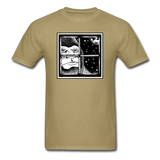 Peeking Bigfoot - Unisex Classic T-Shirt - khaki