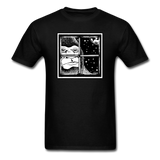 Peeking Bigfoot - Unisex Classic T-Shirt - black