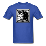 Peeking Bigfoot - Unisex Classic T-Shirt - royal blue