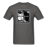 Peeking Bigfoot - Unisex Classic T-Shirt - charcoal