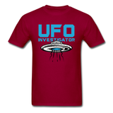 UFO Investigator - Unisex Classic T-Shirt - dark red