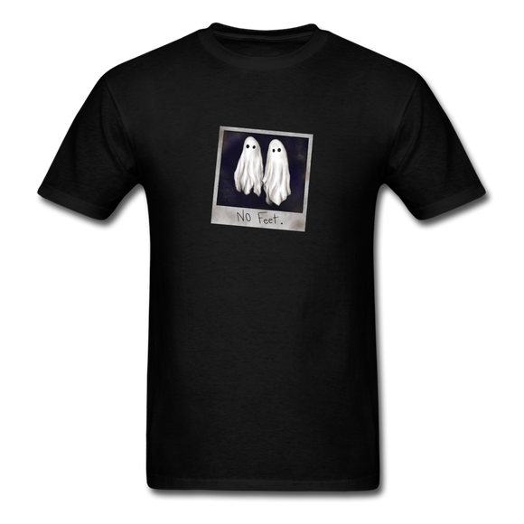No Feet Ghosts- Unisex Classic T-Shirt - black