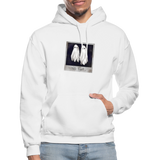 No Feet Ghosts - Gildan Heavy Blend Adult Hoodie - white