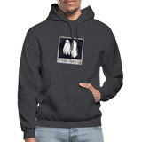 No Feet Ghosts - Gildan Heavy Blend Adult Hoodie - charcoal grey