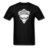 Alien with flowers - Unisex Classic T-Shirt - black