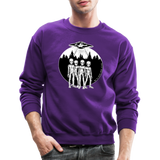 We've never been alone - Unisex Crewneck Sweatshirt - purple