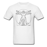 Vitruvian Bigfoot - Unisex Classic T-Shirt - white