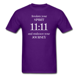 Awaken your spirit - Unisex Classic T-Shirt - purple
