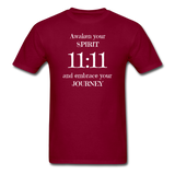 Awaken your spirit - Unisex Classic T-Shirt - burgundy