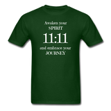 Awaken your spirit - Unisex Classic T-Shirt - forest green