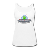 Extrapurrestrial - Women’s Premium Tank Top - white