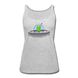 Extrapurrestrial - Women’s Premium Tank Top - heather gray