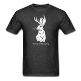 Horny little bunny - Unisex Classic T-Shirt - heather black