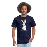 Horny little bunny - Unisex Classic T-Shirt - navy